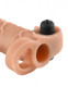 Vibrating Real Feel 1 Inch Extension Beige by Pipedream Products - view 3