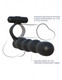 Fantasy C-Ringz Posable Partner Penetrator Black by Pipedream Products - view 4
