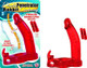 Double Penetrator Rabbit Cockring Vibrating Waterproof Red by NassToys - Product SKU NW22241