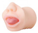 Evolved Novelties Real Mouth Stroker with Tongue Deep Throat Feel - Product SKU ENZEMS04102