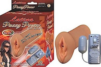 Latina Pussy Power W/Bullet Best Male Sex Toy