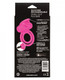 Dual Clit Flicker Enhancer Vibrating Erection Ring Pink by Cal Exotics - view 2