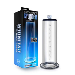 Performance 9 In X 2.25 In Penis Pump Cylinder Clear Male Sex Toy