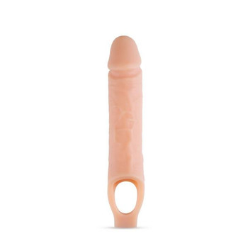 Performance Plus 10 inches Penis Sleeve Penis Extender Beige by Blush Novelties