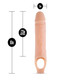 Performance Plus 10 inches Penis Sleeve Penis Extender Beige by Blush Novelties - view 3