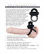 Bell Ringer Black Vibrating Cock Ring & Ball Strap by Evolved Novelties - Product SKU ENZERS45172