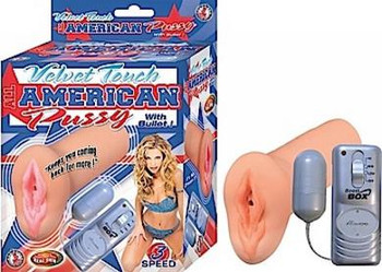 All American Pussy W/Bullet Flesh Sex Toys For Men