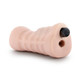 M For Men 3 Pk Vibrating Self Lubricating Stroker Sleeve Kit Vanilla by Blush Novelties - view 2