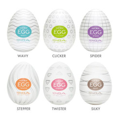 Tenga Egg Variety Pack Easy Beat Strokers 6 Pack