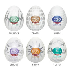 Tenga Hard Boiled Egg Masturbator - 6 Pack