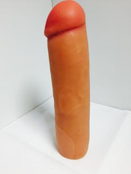 Tommy Gunn Cyberskin Penis Extension Beige Male Sex Toys