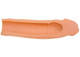 Tommy Gunn Cyberskin Penis Extension Beige by Topco Sales - view 2