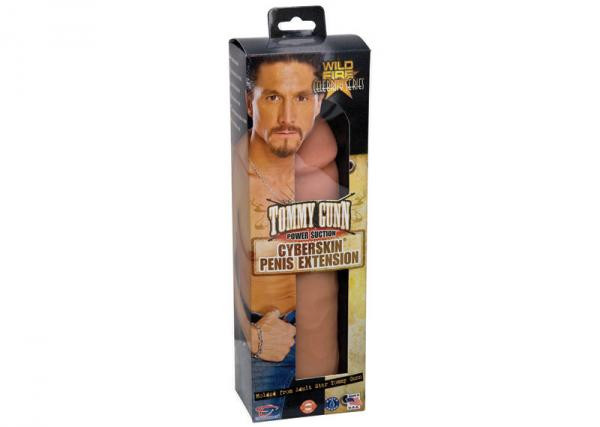 skyn sex toys Buy Tommy Gunn Cyberskin Penis Extension Beige Male Sex Toys