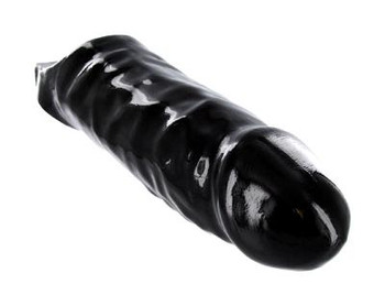 Black Mamba Cock Sheath XL Penis Extender Male Sex Toys