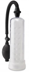 Silicone Power Pump Clear by Pipedream Products