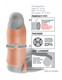 Real Feel Enhancer Customizable Sleeve Beige by Pipedream Products - view 3