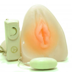 The Clone Vibrating Vagina Beige Male Sex Toy