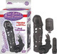 Clit Tickler Penis Extender Vibrating Sleeve Black by NassToys - Product SKU NW24811