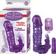 Clit Tickler Penis Extender Vibrating Sleeve Purple by NassToys - Product SKU NW24812