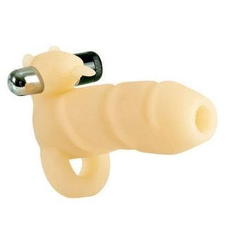 Futurotic Ultimate Beaver 4 Way Arouser Beige Penis Sleeve Best Sex Toys For Men