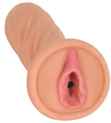 Mistress Shay Vanilla Pubic Bone Stroker Beige by Curve Novelties