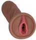 Mistress Natalia Chocolate Pubic Bone Stroker Brown Sex Toys For Men