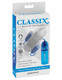 Classix Dual Vibrating Penis Sleeve Blue & Clear by Pipedream - Product SKU PD198714