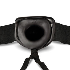 Dr. Skin 6 inches Hollow Strap On Black by Blush Novelties
