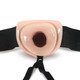 Dr. Skin 6 inches Hollow Strap On Beige by Blush Novelties - view 4