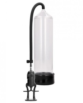 Pumped Deluxe Beginner Penis Pump Transparent Clear by Shots Toys