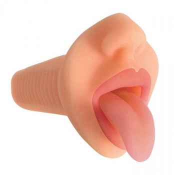 Mistress Courtney Mouth Stroker Vanilla Beige by Curve Novelties