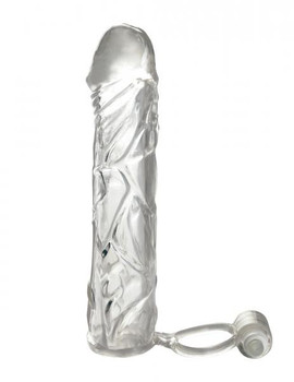 Vibrating Super Sleeve Clear by Pipedream Products