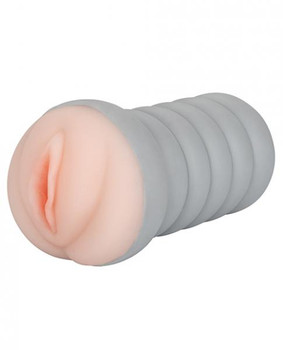 Ribbed Gripper Tight Pussy Ivory Stroker Best Male Sex Toys