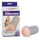 Ribbed Gripper Tight Pussy Ivory Stroker by Cal Exotics - Product SKU SE092950