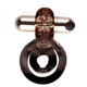 Jayden Rose Gold Rechargeable Vibrating Erection Ring by Maia Toys