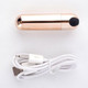 Jayden Rose Gold Rechargeable Vibrating Erection Ring by Maia Toys - view 4