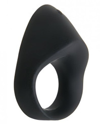 Night Rider Vibrating Erection Ring Black by Evolved Novelties