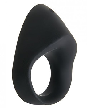 Night Rider Vibrating Erection Ring Black by Evolved Novelties