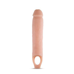 Performance 11.5 inches Penis Sleeve Penis Extender Beige by Blush Novelties