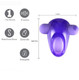 Casey Vibrating Erection Enhancer Ring Purple by Maia Toys - view 3