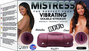 Mistress Double Stroker Natalia & Cece Brown Best Male Sex Toy