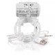 Screaming O Charged Big O Vibrating Erection Ring Clear