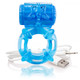 Screaming O Charged Big O Vibrating Erection Ring Blue