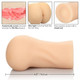 Stroke It Anal Ivory Beige Stroker by Cal Exotics - view 2