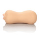 Stroke It Mouth Ass Dual Ended Beige Stroker by Cal Exotics - Product SKU SE0912553