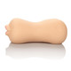 Stroke It Mouth Anal Dual Ended Beige Stroker by Cal Exotics - view 2