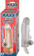 Maxx Gear Vibrating Penis Extender Clear Sex Toys For Men