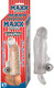 Maxx Gear Vibrating Penis Extender Clear by NassToys