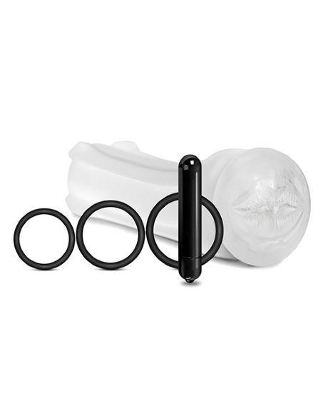 Buy Mstr B8 Vibrating Stroker Pack Lip Service 5 Pc Set Best Male Sex Toy