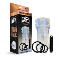 Mstr B8 Vibrating Stroker Pack Hand Cuff 5 Pc Set Best Sex Toy For Men